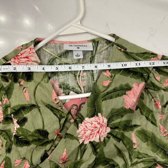 Agua Bendita Peony Wrap Crop - Picture 6 of 8